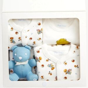 Ralph Lauren Baby Newborn 5 piece Gift Set Boys